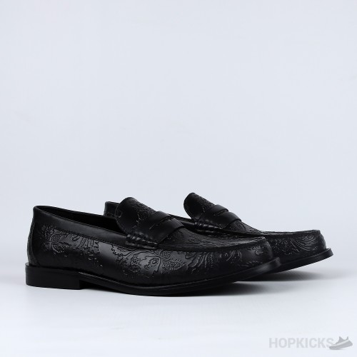 LV Loafer Black (Dot Perfect)