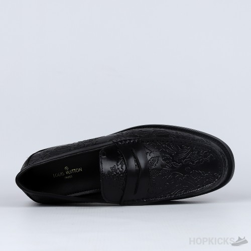 LV Loafer Black (Dot Perfect)