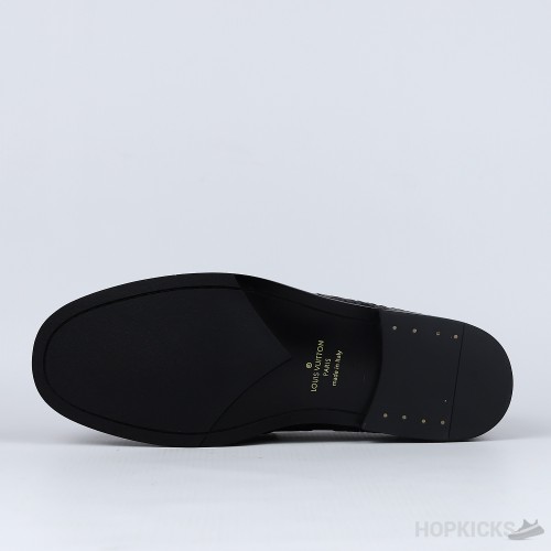 LV Loafer Black (Dot Perfect)