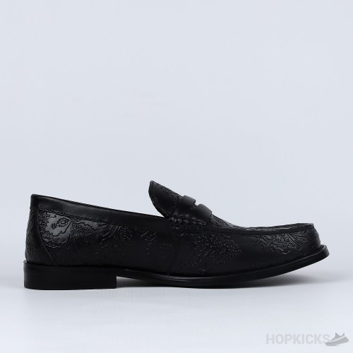 LV Loafer Black (Dot Perfect)