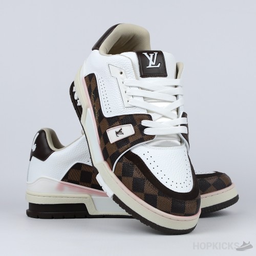 Louis Vuitton Trainer 'Mocha Brown' (Premium Plus Batch) (Slight Def)