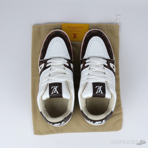 Louis Vuitton Trainer 'Mocha Brown' (Premium Plus Batch) (Slight Def)