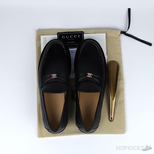 Gucci Men's Loafer with Interlocking (Dot Perfect)