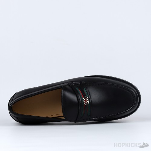 Gucci Men's Loafer with Interlocking (Dot Perfect)