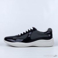 Prada Patent Leather Royal Blue Scarpe Sneakers' (Premium Plus Batch)