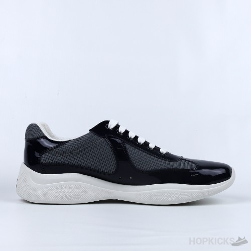 Prada Patent Leather Royal Blue Sneakers' (Premium Plus Batch)