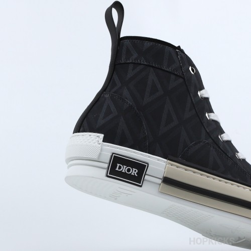 Dior Black Canvas B23 High Top Sneakers (Premium Plus Batch)