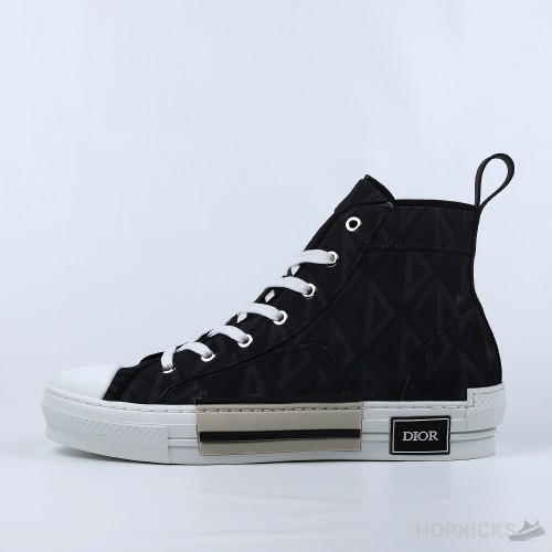 Dior Black Canvas B23 High Top Sneakers (Premium Plus Batch)