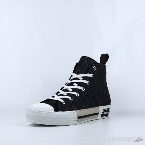 Dior Black Canvas B23 High Top Sneakers (Premium Plus Batch)