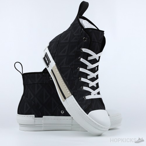 Dior Black Canvas B23 High Top Sneakers (Premium Plus Batch)