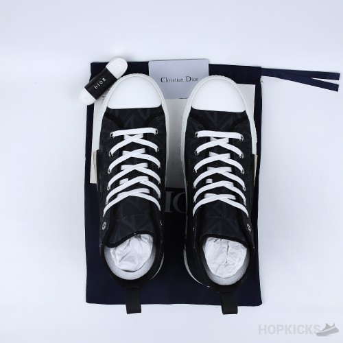 Dior Black Canvas B23 High Top Sneakers (Premium Plus Batch)