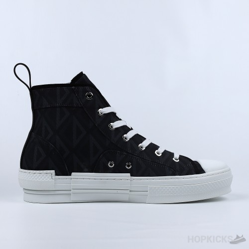 Dior Black Canvas B23 High Top Sneakers (Premium Plus Batch)