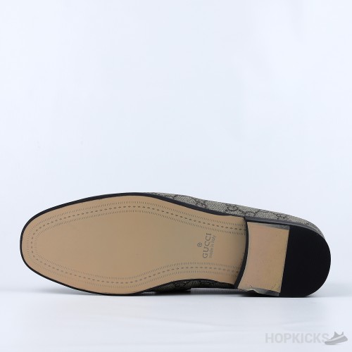 Gucci Supreme Canvas Horsebit Web Loafer (Dot Perfect)