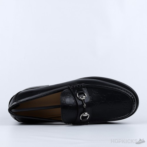 Gucci Men's Loafer With Horsebit Black (Dot Perfect)