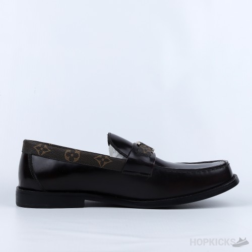 LV Major Side Monogram Brown Loafers (Premium Plus Batch)