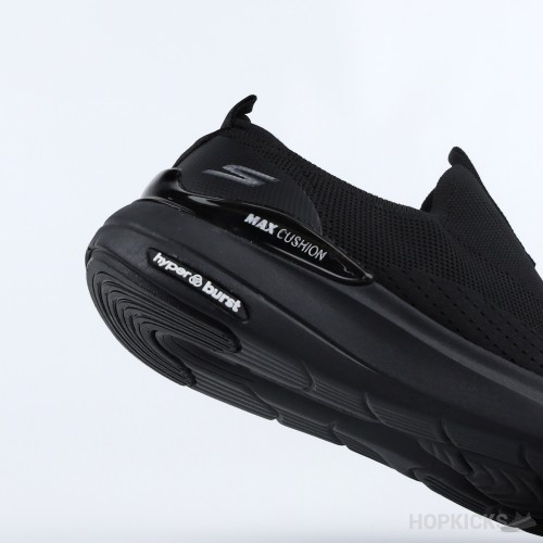 Skechers Go Walk Hyper Burst Black White