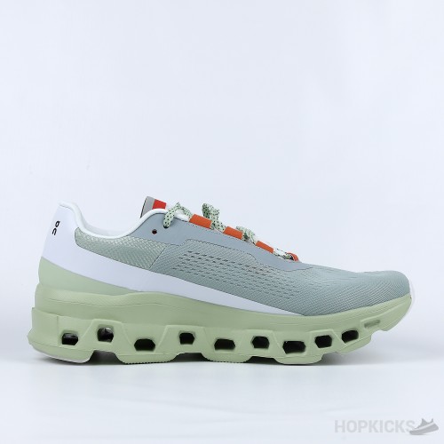 On Running Cloudmonster Glacier Grey Meadow Green (Premium Batch)