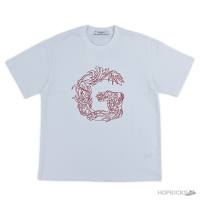 Givenchy Monogram Embroidered Logo New T-Shirt (Imported Premium Finish)