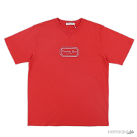 Christian Dior Couture Embroidered Red T-Shirt (Imported Premium Finish)