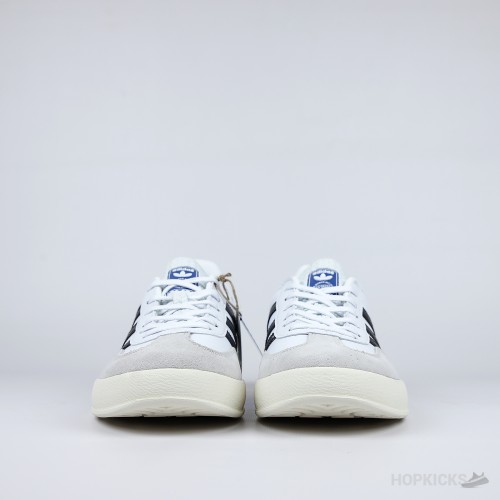  Adidas Gazelle White Black Stripes (Premium Batch)