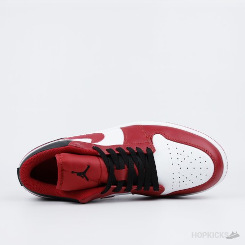 Air Jordan 1 Low 'Bulls' Gym Red White Black Air Jordan 1 Low 'Bulls' Gym Red White Black