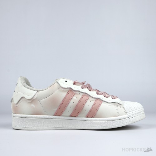 "Adidas Superstar ""White / Pink""   [Without box]"