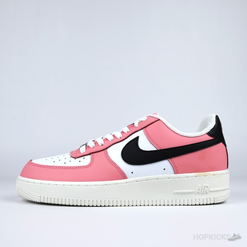 Nike Air Force 1 Low "Barely Rose with Black Swoosh" 