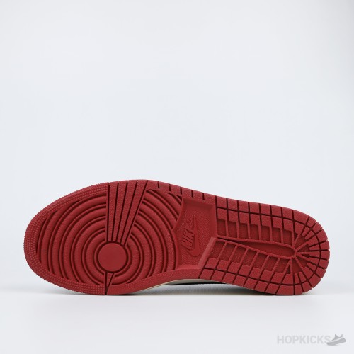Travis Scott X Air Jordan 1 Low OG University Red Black White [Without box]