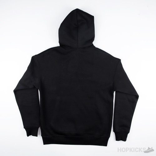 Dior Flower Logo Black Hoodie