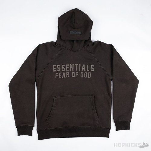 Fear of God Essentials Logo-Print Hoodie (Dot Perfect)