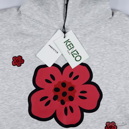 Boke Flower' Embroidered Hoodie