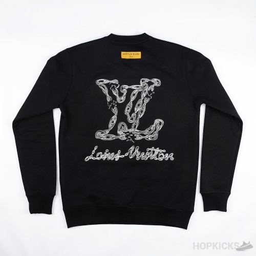 LV Front And Back Embroided SweatShirt