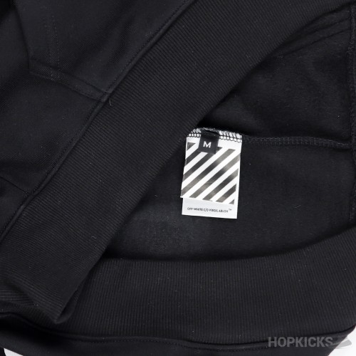 Off-White Chain Link Arrows Motif Drop Shoulder Hoodie