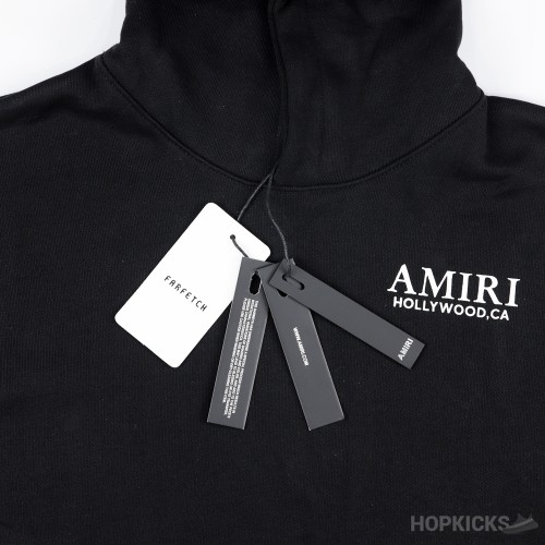 Amiri Bones Stacked Lyocell Hoodie