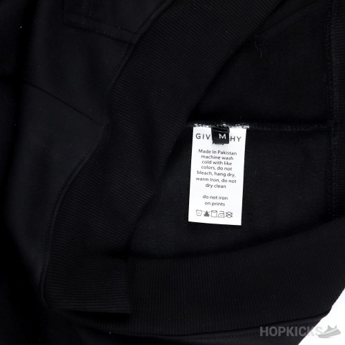 Givenchy Rainbow Signature Black Hoodie