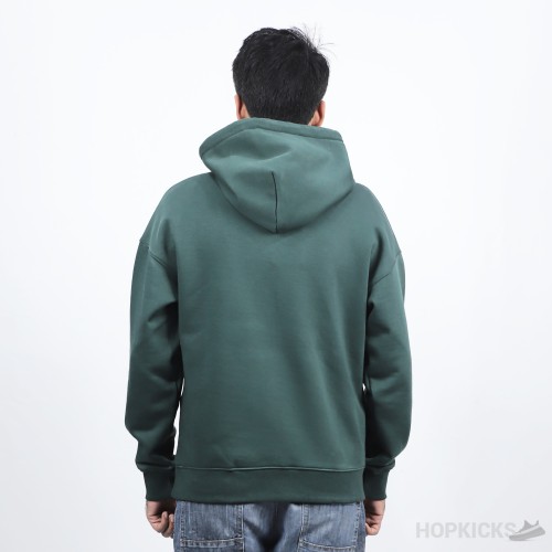 Cotton jersey hooded sweatshirt