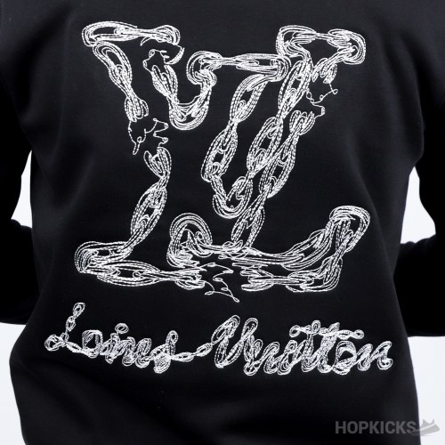 LV Front And Back Embroided SweatShirt