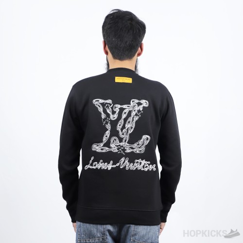 LV Front And Back Embroided SweatShirt