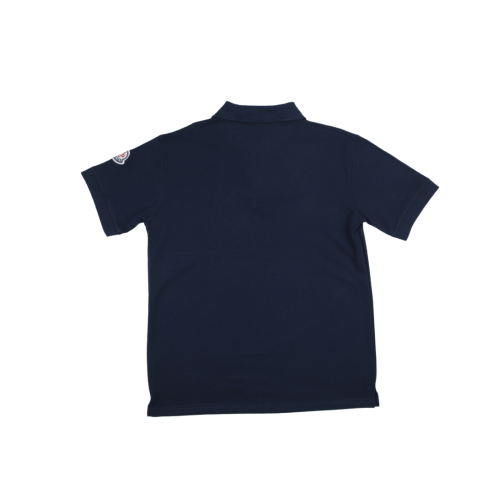 Moncler Dark Blue Logo Motif Polo T-Shirt