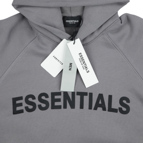 Fear Of God Essentials Cement Hoodie (Dot Perfect)