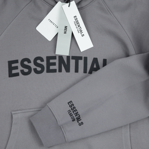 Fear Of God Essentials Cement Hoodie (Dot Perfect)