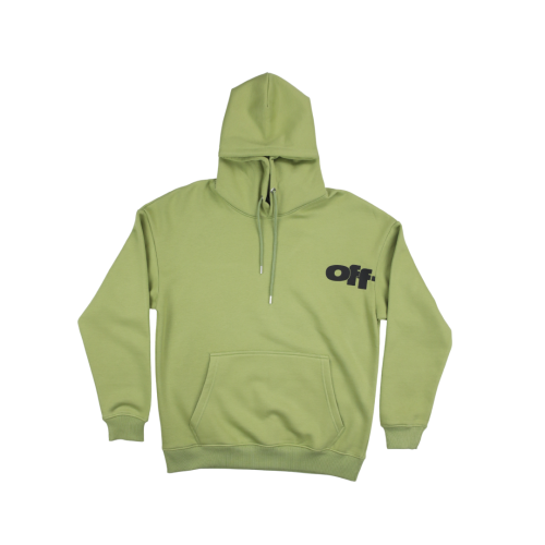 Military green shared logo skate hoodie