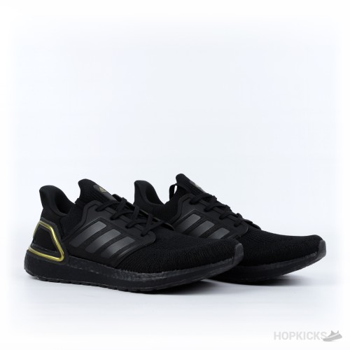 Ultra Boost 20 Consortium Black Gold (Premium Plus Batch) (Slightly Sole Defected)