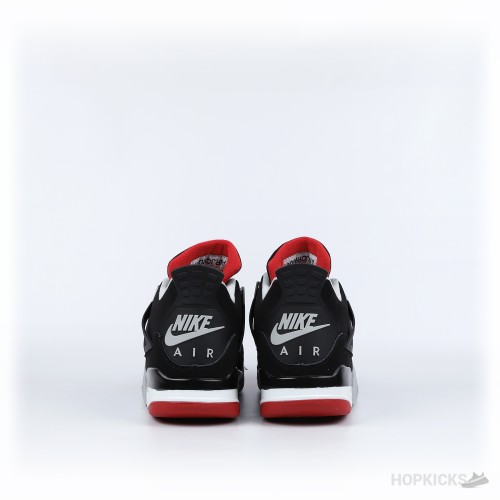 Air Jordan 4 Retro OG 'Bred' (Premium Plus Batch) (Slightly Stitching Issue)