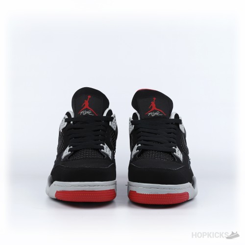 Air Jordan 4 Retro OG 'Bred' (Premium Plus Batch) (Slightly Stitching Issue)