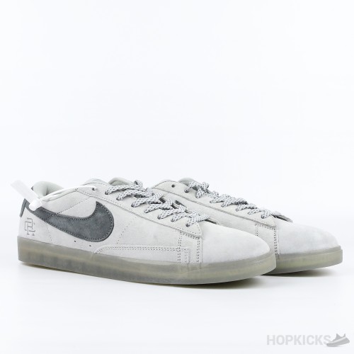 Nike Blazer Low x Reigning Champ 2.0 Grey Suede (Premium Batch)