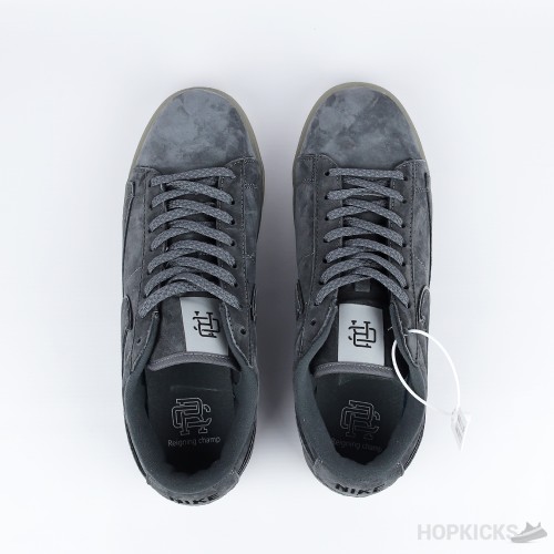 Nike Blazer Low x Reigning Champ 2.0 Dark Grey Suede (Premium Batch)