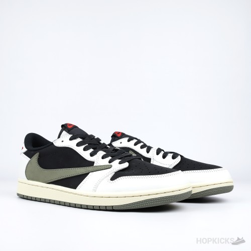 Air Jordan 1 Low Travis Scott Olive (Premium Plus Batch)