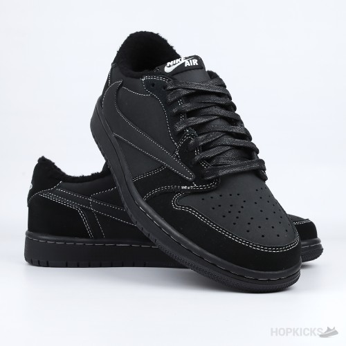 Travis Scott x Air Jordan 1 Retro Low OG SP Black Phantom (Dot Perfect)