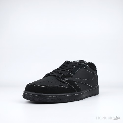 Travis Scott x Air Jordan 1 Retro Low OG SP Black Phantom (Dot Perfect)